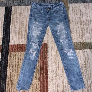 Ripped Boyfriend Jeans